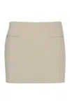 Ferragamo Wool Mini Skirt