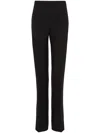 Ferragamo Wool Trousers High Waist Straight-leg