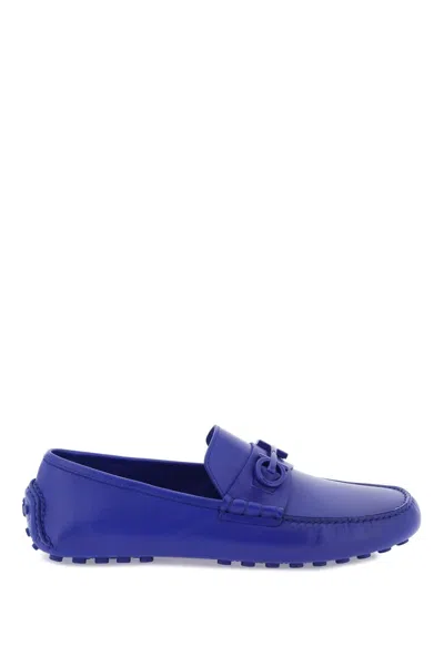 Ferragamo Gancini Hardware Drivers In Blue