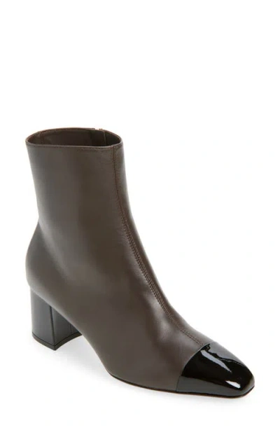 Ferragamo Sambi Cap Toe Bootie