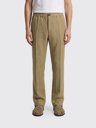 Ferragamo Pants  Men Color Beige In Green