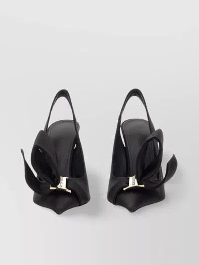 Ferragamo Sandal Asymmetrical Bow Detail