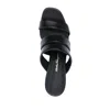Ferragamo Steffie 60mm Chunky-heel Mules In Black