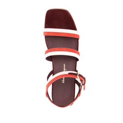 Ferragamo Sandal In Purple
