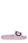 Ferragamo Gancini-print Pool Slides In 001