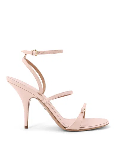 FERRAGAMO ARIEL 95 SANDALS IN PAINTED LEATHER