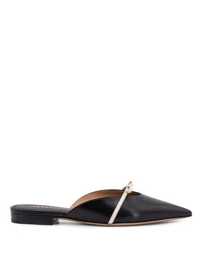 FERRAGAMO BLACK SANDALS