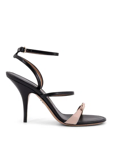 Ferragamo Ariel Sandal In Leather