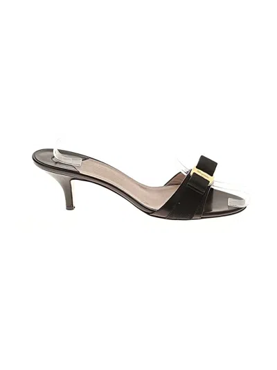 Pre-owned Ferragamo Sandals In Black