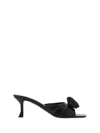 Ferragamo Woman Padded Vara Bow Slide In Black