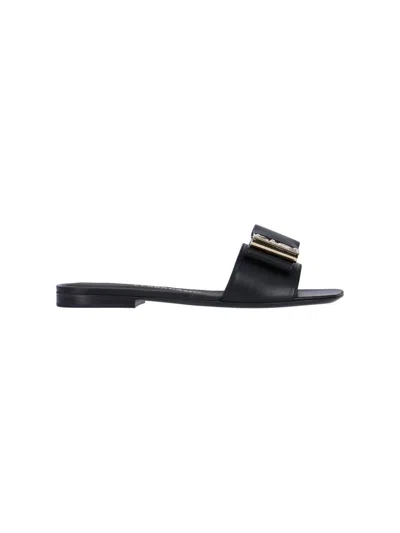 Ferragamo Salvatore  Sandals In Black