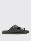 Ferragamo Gancini Leather Sandals