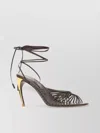 Ferragamo Dark Brown Leather Atena Sandals