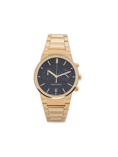Ferragamo Sapphire Chrono 41mm In Black