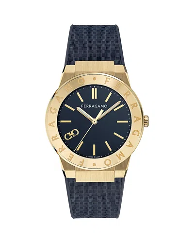 Ferragamo Gancini 41mm In Ip Rose Gold