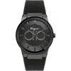 Ferragamo Sapphire Rubber Strap Watch, 41mm