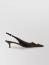 Ferragamo Deccollet Sara In Leather With Gancini Detail