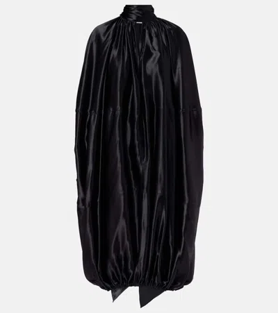 Ferragamo Satin Midi Dress