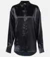 FERRAGAMO SATIN SHIRT