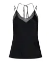 Ferragamo Satin V-neck Camisole