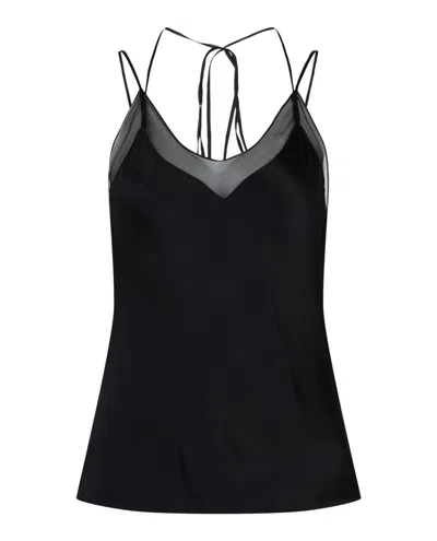 Ferragamo Satin V-neck Camisole