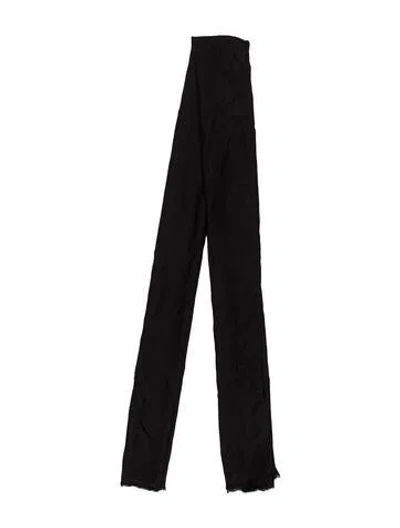 Pre-owned Ferragamo Scarf In Black
