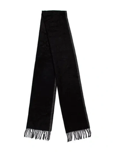 Pre-owned Ferragamo Scarf In Gray