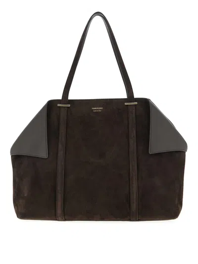 FERRAGAMO SCARF L SHOULDER BAG
