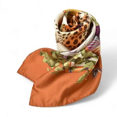 Pre-owned Ferragamo Scarf () In Brown