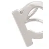 Ferragamo Scarf Ring In Gray