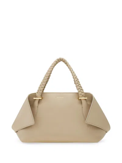 Ferragamo Scarf Shoulder Bag In Neutrals