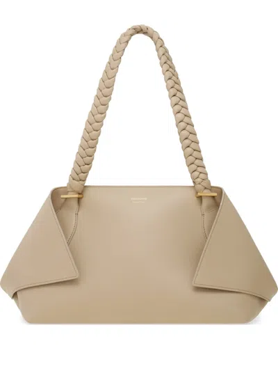FERRAGAMO SCARF SHOULDER BAG