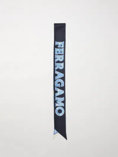 Ferragamo Scarf Woman  In Neutral