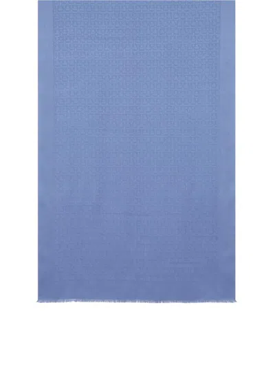 Ferragamo Scarfs Clear Blue