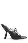 Ferragamo Altaire 105 Strappy Leather Sandals In 001