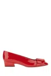 Ferragamo Bessie Patent Pump In 002