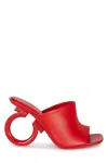 Ferragamo 70mm Open-toe Sculpted-heel Mules In 003