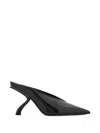 Ferragamo Sculptural-heel Mules In Multi