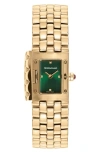 Ferragamo Secret Watch, 19mm X 30mm In Ip Yellow Gold