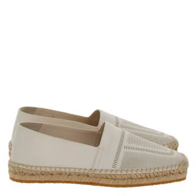 Ferragamo Seda Leather Espadrilles In Multi