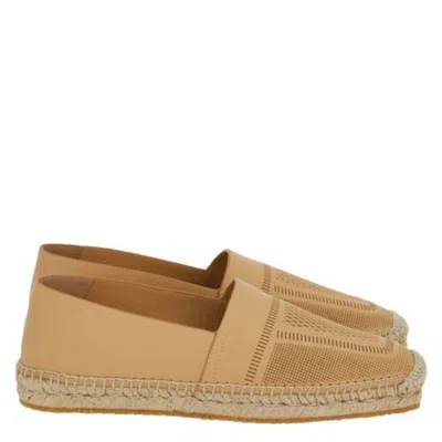 Ferragamo Seda Leather Espadrilles In Multi