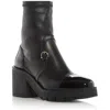 Shop Ferragamo Selyna 55 Womens Zipper Leather Booties
