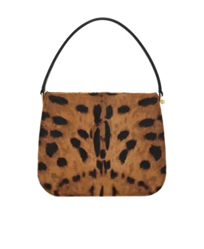 Ferragamo Semi-rigid Handbag In Brown