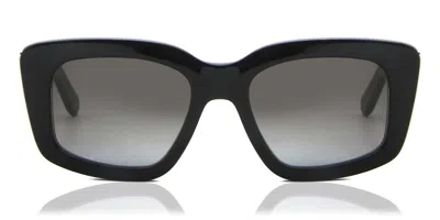 Ferragamo Sf 1024s 001 Occhiali Da Sole Oro Per Uomo In Black