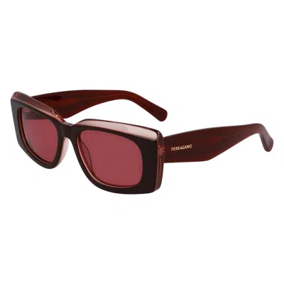 FERRAGAMO SF 1079SN 211 54MM WOMENS RECTANGULAR SUNGLASSES