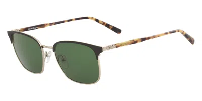 Ferragamo Sf 180s 017 Men's Sunglasses Black Size 54