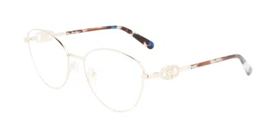 Ferragamo Sf 2220r Women's Glasses, Gold, Size 55