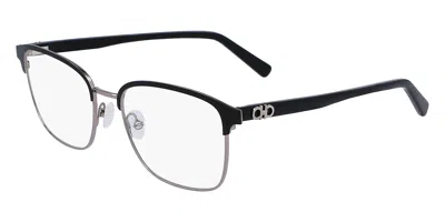Ferragamo Sf 2225 Men's Glasses, Black, Size 53