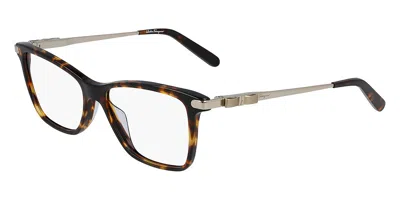 Ferragamo Sf 2872 272 Women's Glasses Tortoiseshell Size 54 - Free Lenses - Blue Light Block Available In Black