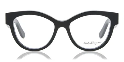 Ferragamo Sf 2934 Women's Glasses, Black, Size 53